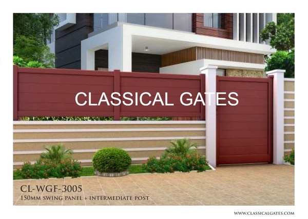 Fences & Wicket Gates ~ 150 MM Swing Panel + Intermediate Post