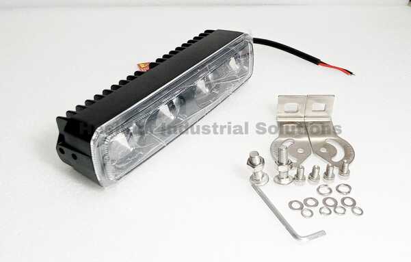 LED Power: 60W 12pcs*5W OsramOperating Voltage: 10-80V DCWaterproof rate: IP 67Color: RED / BLUELens material: PCMaterial: Die cast aluminum housingMounting Bracket: Stainless SteelBeam: Line beam 30000 hours above life timeLumen : 3000lmWorking environment: -40°-80°Beam: line beamNote: 1 Light will provide 1 lineWeight : 220 gramsModel : HIS-FLWS-006BCoverage : 5 Meter to 7 Meter(Height) Length of Line 4Meter