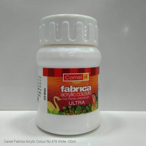 Camlin Fabrica Acrylic Colors are soft, creamy and are a golden mean between water colours and oil colours. They can be used directly from the tube or mixed with acrylic medium or with water. Relief texture can be obtained by application of thick paint with palette knife and large areas can be built up without fear of cracking.