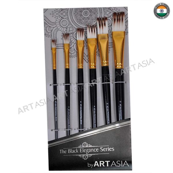 About this itemThe comb hair effect set is specially designed for painting special effects like grass, hair, feathers, fur, tree trunk etc. giving a real effect to your paintings.Set of 6 Cruelty Free Synthetic hair Brushes with Wooden handle and Steel FerruleIdeal for Acrylic, Gouache, Watercolor and Oil PaintingSizes : 2, 4, 6, 8, 10, 12You won't believe how these brushes makes the special effects seem so real so easily. These brushes are must-have in every artists brush collection