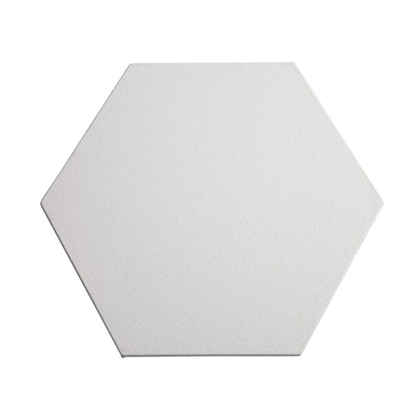 About this itemARTISTMART Medium Grain Cotton Hexagon Canvas Board Made from 100% Natural cotton fabric.SPECIAL FEATURES - Acid Free, 100% Cotton, Double Primed with Acrylic Titanium, Made acid-free to prevent visible ageing and ensure long-lasting usage and Given anti-fungal treatment to avoid decay.SUITABLE - for both acrylic and oil painting, Double primed with white acrylic gesso.IDEAL - for Beginners, kids and educators, students, adults, and professionals for different painting Technics. Also ideal for classrooms, DIY crafts, art studio, all decorative painting projects and more.