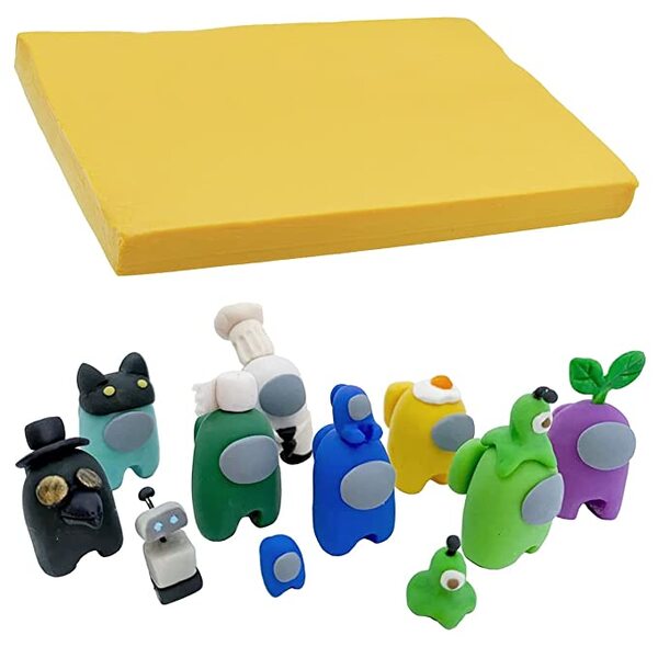 Barbecue Polymer Clay Oven Bake for Jewelry Making Sculpting (Pack of 250 Grams)