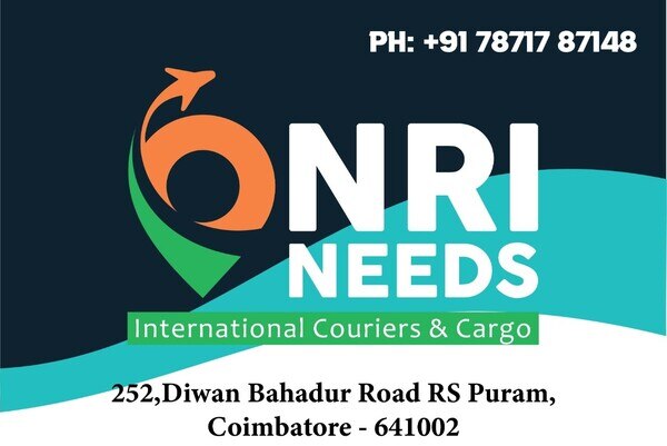 International courier service, through Dhl courier Coimbatore.