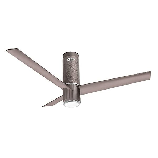 Orient Electric Aeroslim 1200mm BLDC motor Smart Ceiling Fan with IOT, Remote & Under light (Brown)