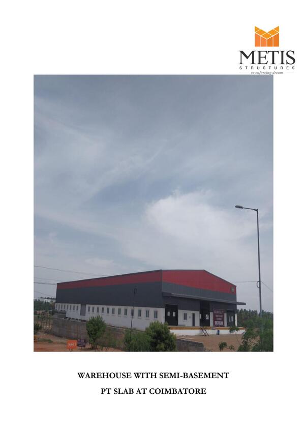 Ware House with Semi Basement 