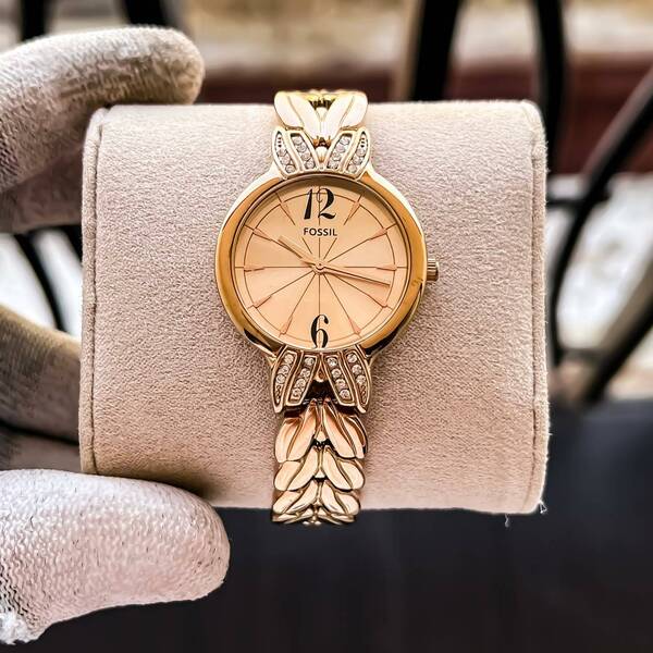 FOSSIL DIAMOND BUTTERFLY 31MM WOMENS 