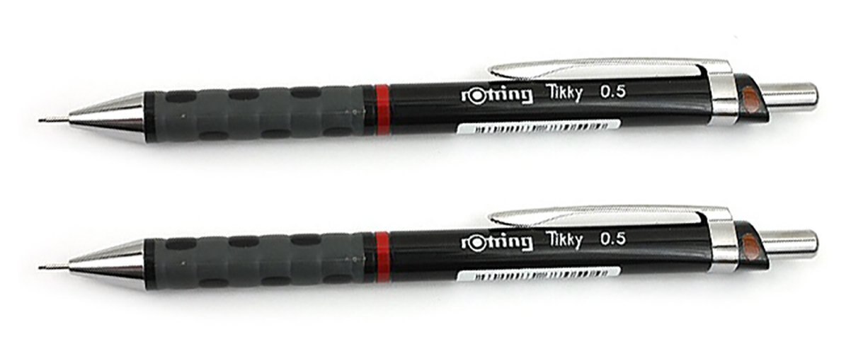 Rotring Tikky Fine Lead Mechanical Pencil 0.5 mm (Black) 