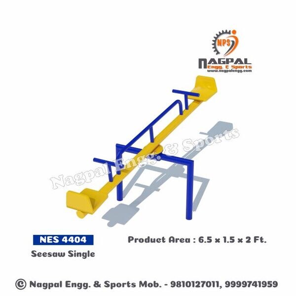 See Saw Two SeaterMain Structure : MetalSeat : FRP