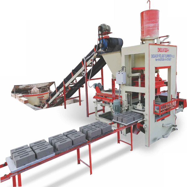 Automatic Fly Ash Bricks Plant – Model: ENDEAVOUR-iF1500Model: ENDEAVOUR-iF1500Production Capacity: 6 Bricks per Stroke / 1300 to 1500 Bricks per HourStandard Bricks Size: 230 mm X 110 mm X 75 mm (Size Option Available)Pressing Capacity: 60 MT Max.Pan Mixer: 600 Kgs X 01 NoHydraulic Oil Qty: 250 LtrsControl Panel: PLC Based user Friendly Control Panel with Touch Screen DisplayLabour Requirement: Operator – 1 + Skilled Labor – 1 + Unskilled Labor – 10Total = 12 (Depends on Labors Efficiency & Management)Pallet Size: 570 mm X 430 mm X 19 mmTotal Connected Power: 23 HP / 17.25 KW – 3 Phase / A. C. / 440 Volts / 50 HtzDetails & Specifications are Subjected to Change without Prior Notice.Price: 18,80,000.00 + GST + Transportation