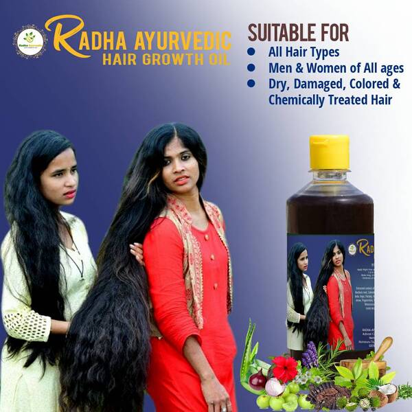 Radha Ayurvedic harbal oil in , India