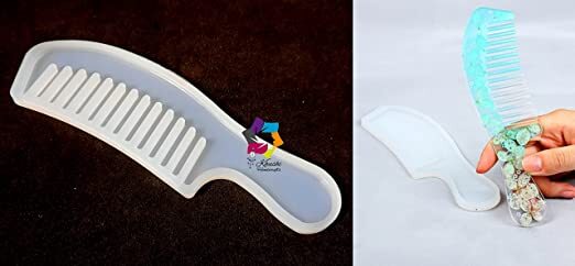Handicrafts Jewelry Craft Making Molds Silicone Comb Mould (13.5 * 3.5cm), Epoxy and UV Resin