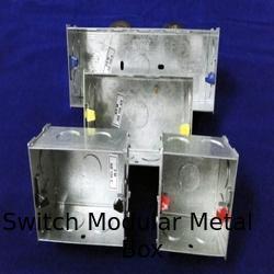 Square Switch Modular Metal Box