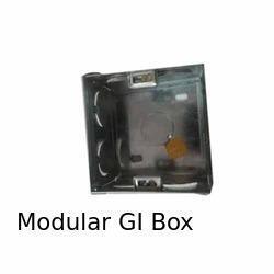 DM Square Modular GI Box, For Switches