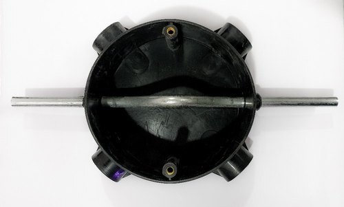 Round Electric PVC Fan Box
