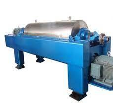 Dewatering Decanter Centrifuge is available all series Decanter Centrifuge with beach angle of 8.5 Degrees. We provide all series Decanter Centrifuge is usually used dewatering and thickening purpose. It is widely used for maximum dewatering requirements of municipal and industrial wastewater sludge. The Dewatering Decanter Centrifuge is designed for easy separation material include large particle size, high density difference of solid and liquid, low viscosity, high concentration, high treatment capacity and higher dryness than clarity. The materials like sludge or wastewater containing fine particles usually need to be added with flocculants to gather the fine particles condensed into large ones, and then dewatered with all series Decanter Centrifuge.