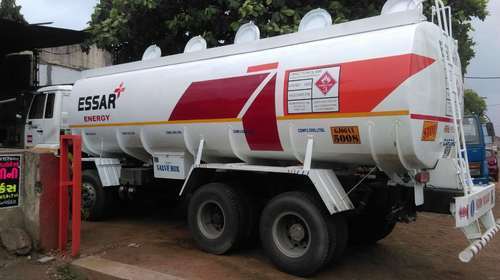 Usage/Application: IndustrialSize: CustomizedColor: AllCountry of Origin: Made in IndiaDeal IN: NewOur clients can avail from us superior quality Diesel Tanker. These Diesel Tanker are acclaimed by large number of clients due to high quality and durability. These products are available in market at most economical rates. 