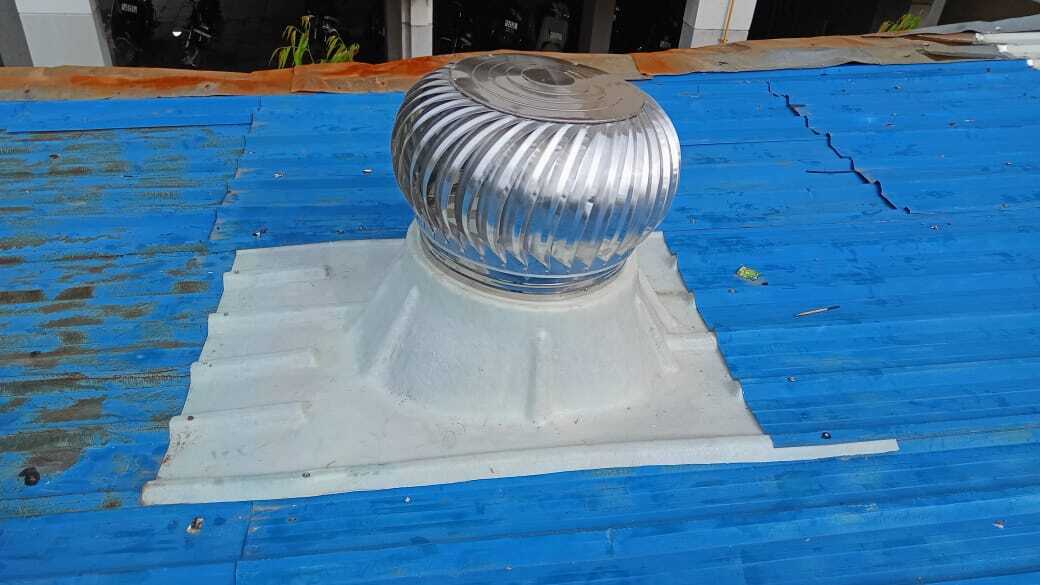 Roof Ventilator manufacturer In Bhat.Type:-  Air VentilatorUsage/Application:- IndustrialMaterial:-  Aluminium, SS, Cast IronBrand:-  Airwell SystemsApplication:-  Factories, Offices, Shopping Complexes, Workshops, Shopping Complexes, Offices, Industrial Manufacturing UnitsAutomation Grade:-  AutomaticVentilator covers:- Approximately 400 Sq. Ft of floor areaSize`:-  21’’ and 24’’We are highly acclaimed in this industry for providing an optimum quality range of Rooftop Air Ventilator.Applications:•	Restaurants•	Factories•	Ware Houses•	Paint Shops•	Power sector•	Cinema halls•	Malls•	Chemical•	Medicine•	Textile and dye•	Metallurgy•	Construction•	Tunnel