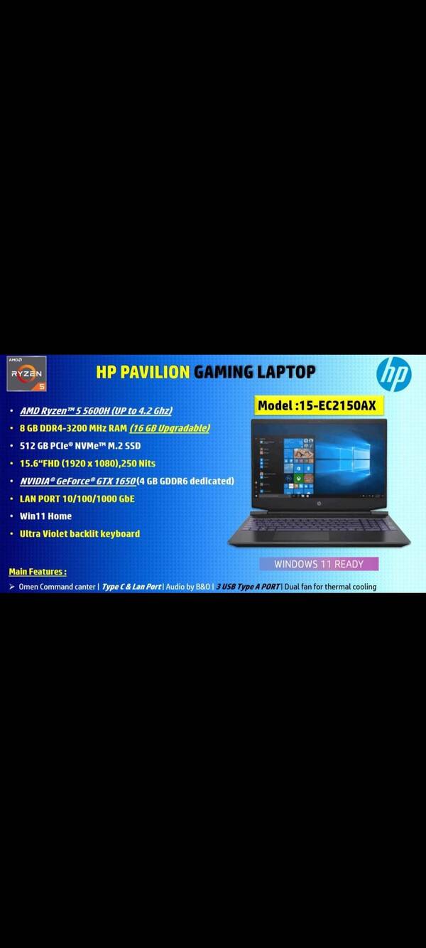 Hp Pavilion Gaming Laptop