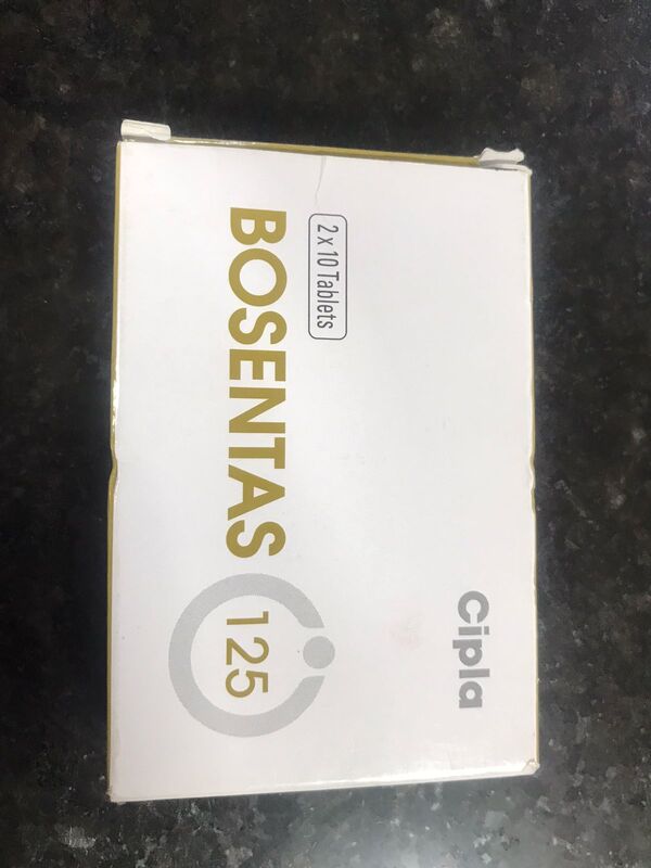 Bosentas 125 Tablet is a prescription medicine used to treat pulmonary arterial hypertension (high pressure in the blood vessels that carry blood from the heart to the lungs). It even helps to improve your quality of life, exercising ability and delay in disease progression.