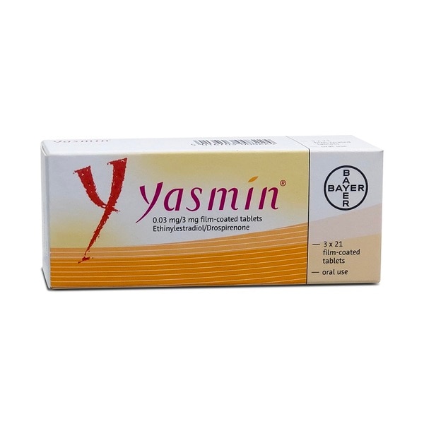 Yasmin Tablet is a combination of two medicines used for contraception (to prevent pregnancy) and in the treatment of irregular periods. It helps to prevent the release and fertilization of the egg.