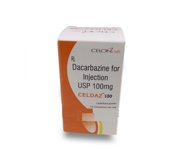Celdaz 100mg Injection is used in the treatment of cancers of lymphatic system and malignant melanoma (a type of skin cancer). It may be also used to treat other conditions, as determined by the doctor.