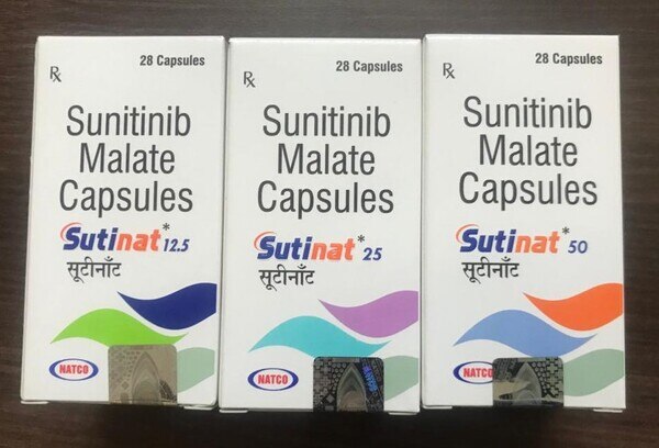 Sutinat Capsule is used in the treatment of kidney cancer and gastrointestinal stromal tumor.