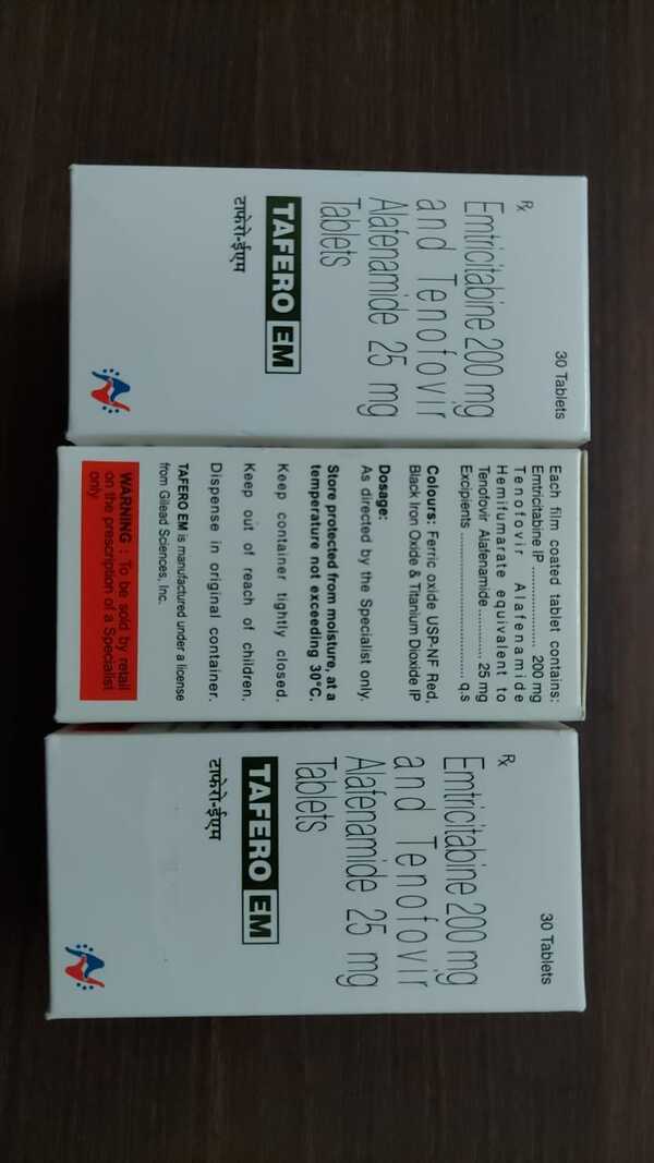 Tafero EM Tablet belongs to a group of medicines called antiretrovirals. It is used to treat HIV (human immunodeficiency virus), the virus that can cause AIDS (acquired immunodeficiency syndrome). It helps to control HIV infection so your immune system can work better.