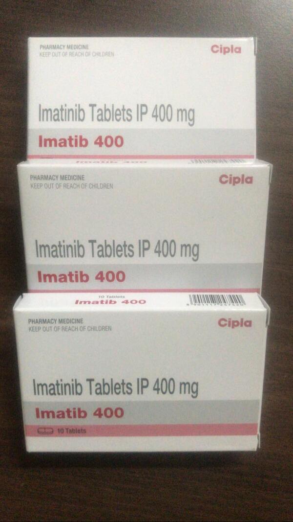Imatib 400 Tablet belongs to the class of medicines known as tyrosine kinase inhibitors. It is used in the treatment of blood cancer (chronic myeloid leukaemia and Acute lymphocytic leukemia) and gastrointestinal stromal tumor.