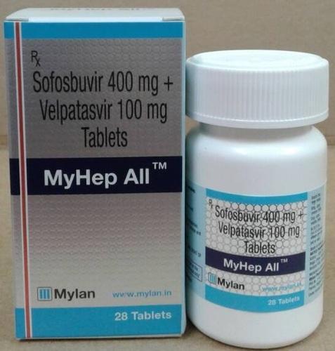 Myhep All Tablet is a combination of two antiviral medicines. This prescription medicine is used in the treatment of chronic hepatitis C virus (HCV) infection. It fights against the viruses to resolve the infection.