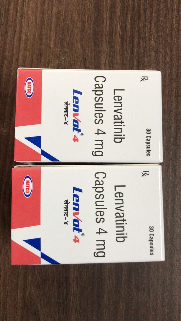 Lenvat 4 Capsule is an oral receptor tyrosine kinase inhibitor used in the treatment of thyroid cancer.