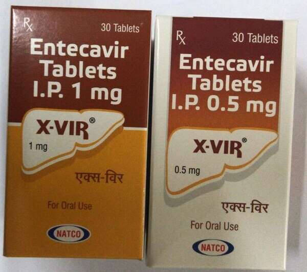X Vir 0.5mg Tablet is used in the treatment of HIV infection and chronic hepatitis B virus (HBV) infection. It prevents the multiplication of virus in human cells. This stops the virus from producing new viruses and clears up your infection.