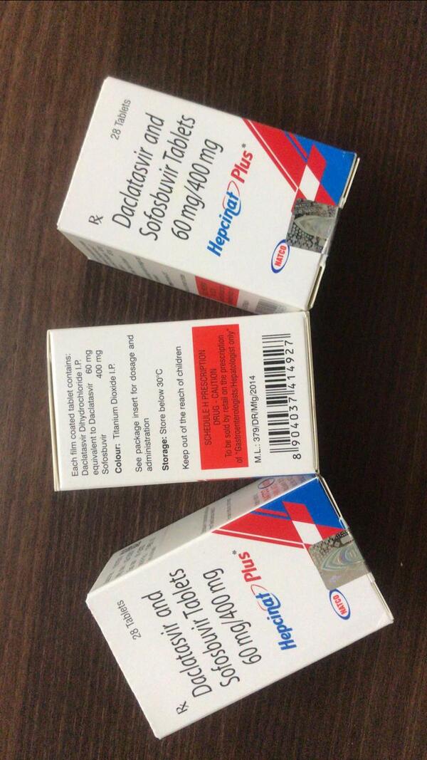Hepcinat Plus 60mg/400mg Tablet is a combination medicine used in the treatment of chronic hepatitis C virus (HCV) infection. It works by reducing the number of hepatitis C viruses in the body and removing the virus from the blood over a period of time.