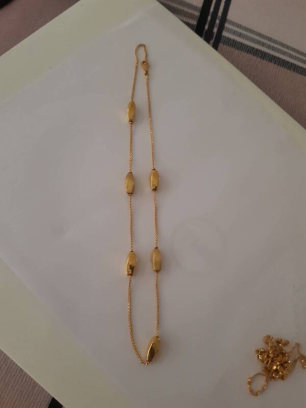 22 Karat Elegant Gold Chain | jewelboc 