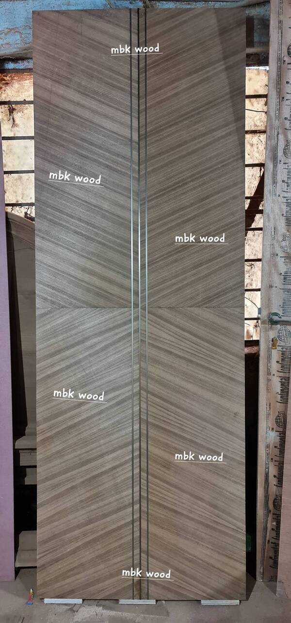Teak veneer bedroom door with ss t inlay pattai best looking design veneer quality green company in side used wood pine 1st quality price per door 22000 with natural polish any size door customers require this door size 32x80