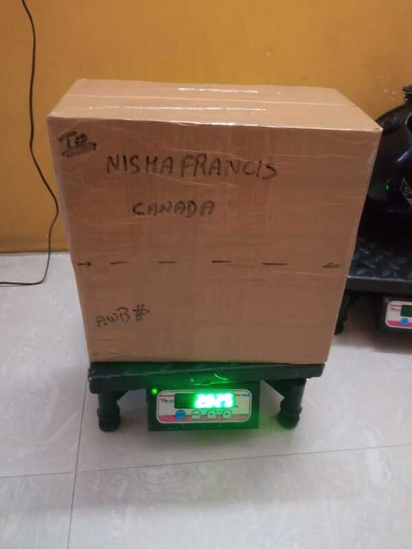 We are providing courier service through Dhl international courier service. free door step pick up service.