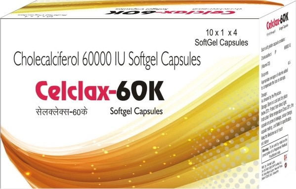 Vitamin D3 60000 I.U. Softgel Capsules