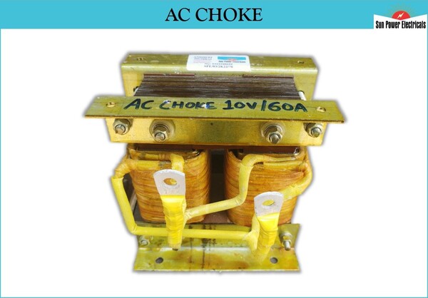 A choke is a variable frequency drive (VFD) accessory that consists of a coil of wire that forms a magnetic field as current flows through it.Both AC and DC reactors limit harmonic currents.We make choke in Copper as well as in Aluminium wound.Manufacturing CapacityUp to 1000Amps.