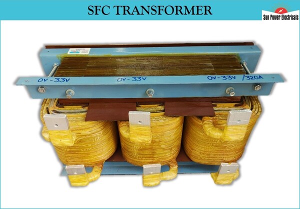 We make transformers that are used in Static Frequency Converters.We make in Copper Wound and in Aluminium wound as well.Manufacturing capacityUp to 250KVA.
