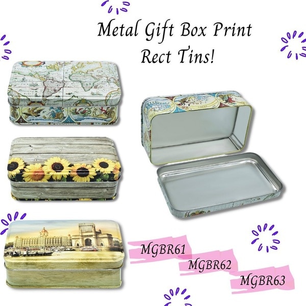 METAL BOX SMALL  RECTRANGLE product image