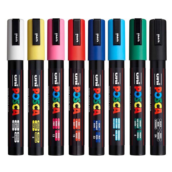 Uni Posca Paint Marker Pen, Medium Point, product image