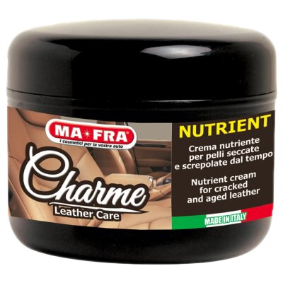 Available in 150g. Product with high nourishing effect, suitable for restoring tone and shine to leather. This leather cream is made for polishing and decontaminating any leather surface. It easily removes dust, dirt, spills and scratches while adding a protective layer to prevent aging of the leather seats.