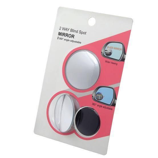 ~2 Inches HD Mirror Glass curved face frameless ultrathin slim design, the side view mirror with High viscosity 3M adhesive for pressure-sensitive tape installation. Convex mirror is made by waterproof, rust resistant material and the glass will not haze. The passenger side mirror will not fall even you wash the car weekly.~2 Piece packaged, latest upgraded 360° rotation + 30° sway adjustable driver side mirror round, maximize your view with wide angle in car to avoid any kind of accident or collision when you change lanes or back your car.At the same time can be used as a passenger side mirror.