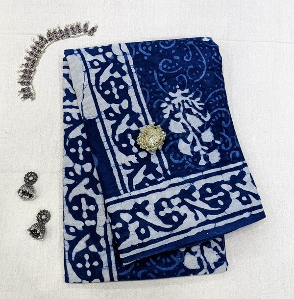 Jaipur Cotton PrintJAY03 Vivekanandha Sarees in Chennai, India