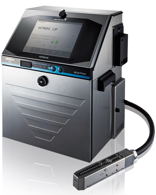 The Standard model offers a well-equipped printer with several top-up options, reduced makeup consumption and clean & easy change of cartridge-type bottles. It is capable of up to 6 lines of printing. The Standard model offers up to 240 printable characters on 6 separate lines and a print rate of 1148 characters per second (Option up to 2563). The model comes with 300 message storage capacity (Option up to 2000 depending on data). International protection IP65.Benefit:Clean & Easy Cartridge SystemSignificant reduction of makeup consumption6-line printingUp to 240 print characters (Option: Up to 1000 characters)Up to 1148 characters per second (Option: Up to 2296)IP 65 protectionThe printer is capable of printing barcodes, Data Matrix and QR codesWith a full color 10.4″ TFT LCD touch screen and simple WYSIWYG interface .Maintainability and environmental performance improve dramatically.
