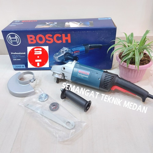 POWER INPUT - 2000WNO-LOAD SPEED - 8500RPMGRINDING SPINDLE THREAD - M14DISC DIA- 180MMWEIGHT - 5.3 KGSAUXILIARY HANDLE, GUARD ROUND NUT, PIN SPANNER, CLAMPING FLANGE