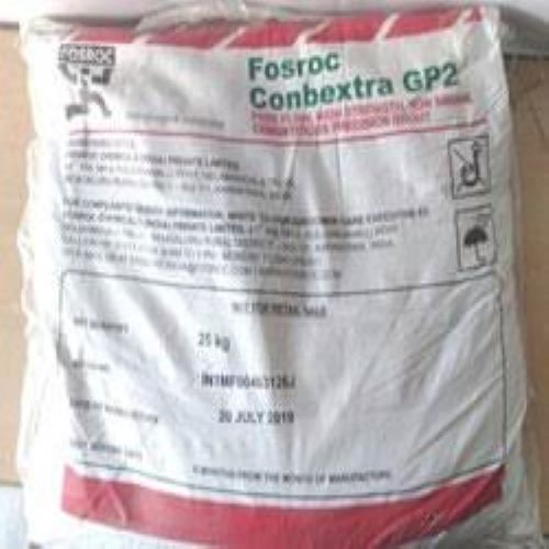 Conbextra GP2 is a blend of Portland cement, graded fillers and chemical additives which impart controlled expansion in the plastic state whilst minimising water demand. The low water demand ensures high early strength. The graded fillers are designed to assist uniform mixing and produce a consistent grout.