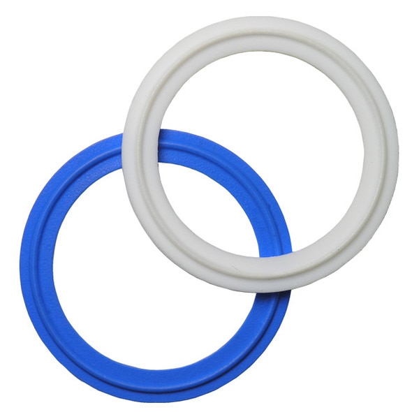 Being a reputed firm, we are engaged in providing an excellent range of PTFE Tri Clamp Gasket. This clamp gasket is used to seal various surfaces and two jointed materials together. Our offered PTFE Tri Clamp Gasket is available in different sizes and designs to fulfill the variegated demands of our valued customers and praised its unique features like heat resistance, precise dimensions and corrosion resistance. To ensure flawlessness, offered clamp gasket is stringently checked on different quality parameters.