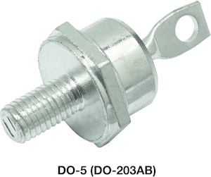 25 HM/HMR 120-160 ( 25 Amp-1600 V ) M-8 Thread With Pigtail & Without  Pigtail  ( Do-5 Package ) 