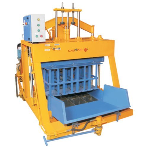Laying Type Machine( Hollow Block Machine )Hydraulic Motor : 3 H.P. 1440 RPMVibrator Mould Motor : 2 H.P. 2880 RPMTravel Motor : 1 H.P. 1440 RPMTotal Power : 6 H.P. 3 Phase