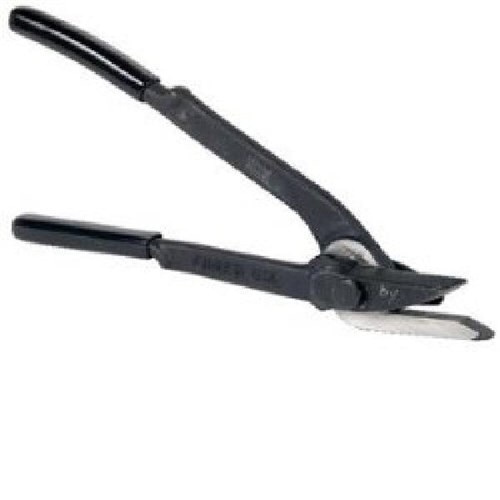 Carbon steel drop forged cutter with wide blades. Without yellow PVC grips. For steel strapping 3/8